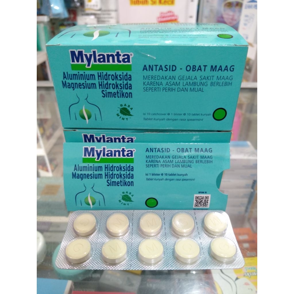 Mylanta  @ 10 Tablet kunyah
