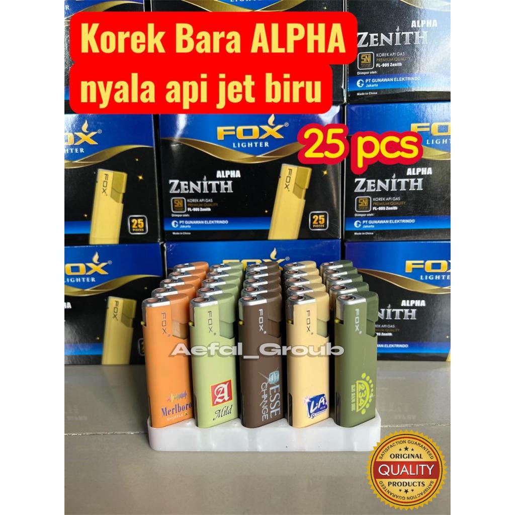 [25 pcs] FOX ZENITH ALPHA Korek Bara Premium