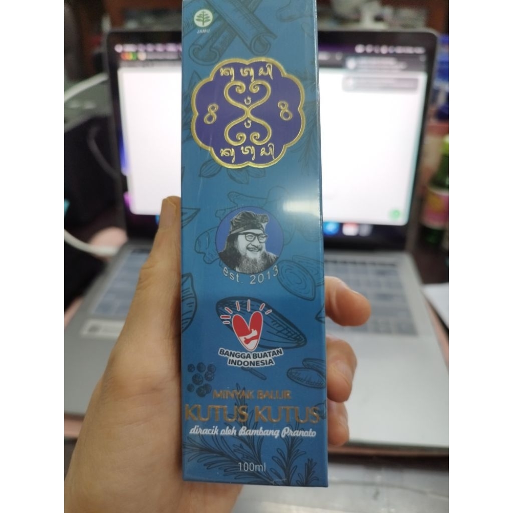 minyak kutus kutus botol 100 ml