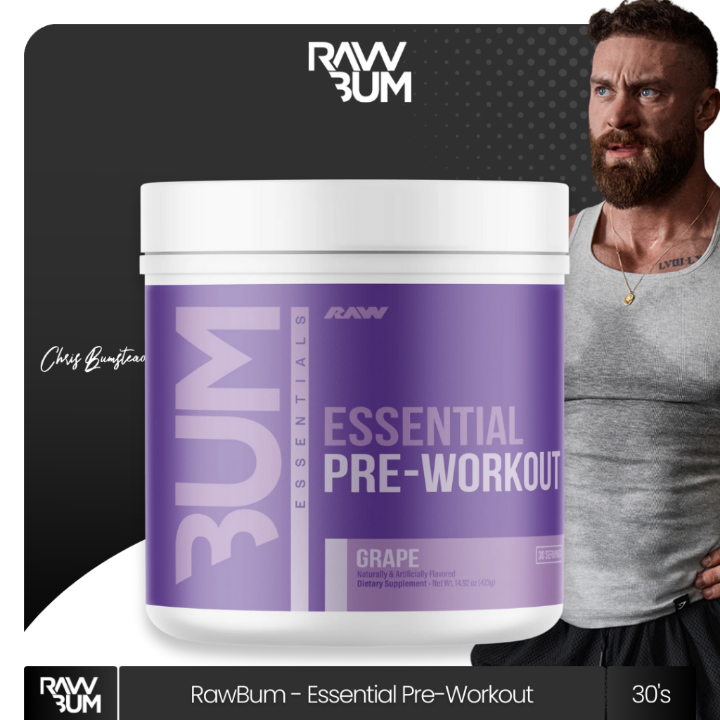 CBUM Raw Essential Pre Workout 423 Gram 30 Serving