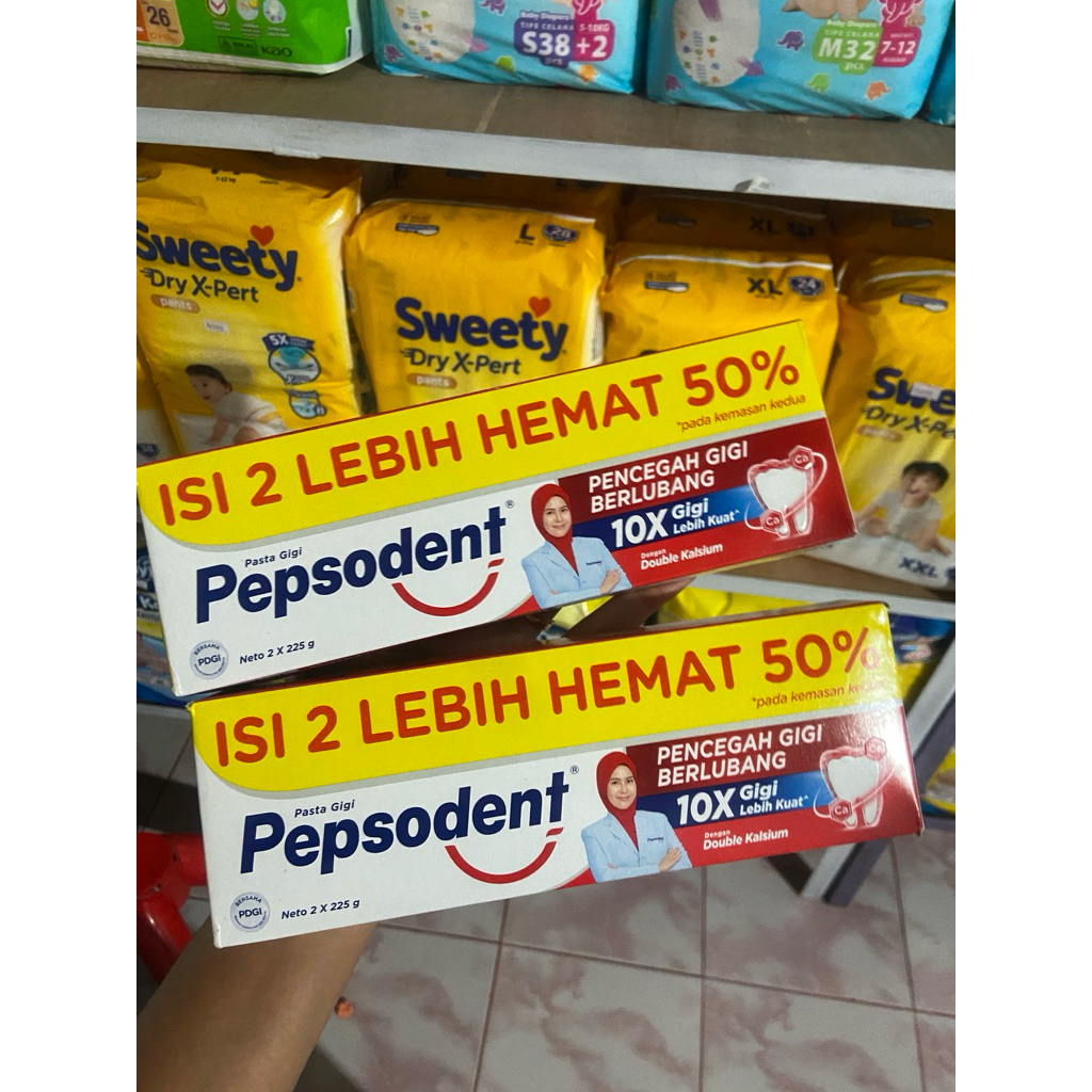 PEPSODENT JUMBO 225grx2pcs jumbo