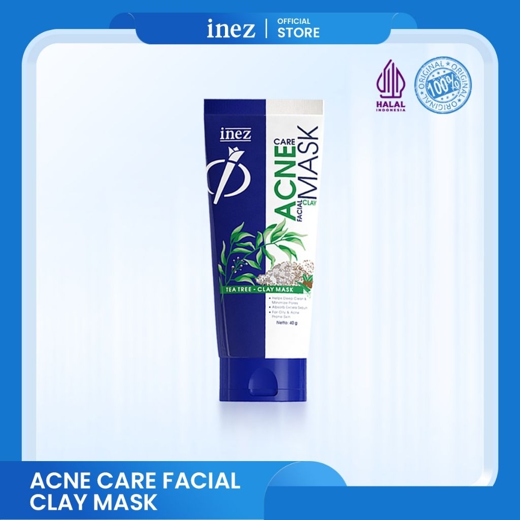 acne care facial clay mask