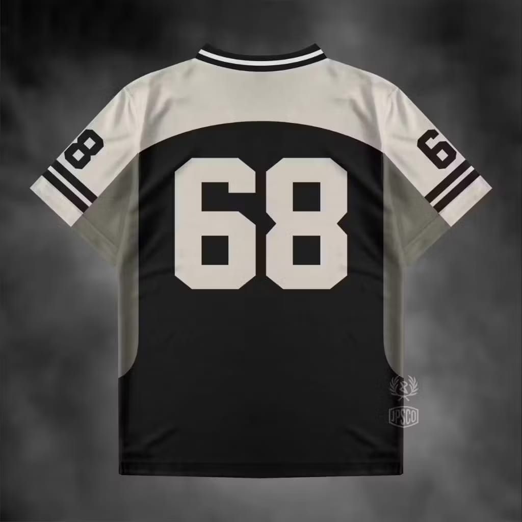 Jersey retro oversize aesthetic