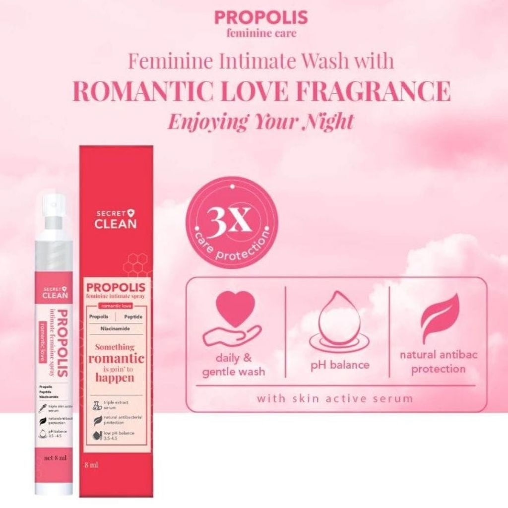 Propolis Feminine Intimate Spray Something Romantic Happen 8ml