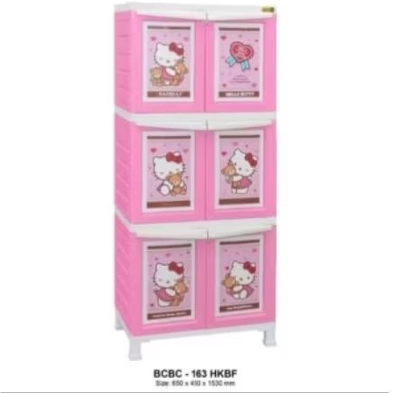 (INSTAN) Lemari BCBC 163 Hello Kitty