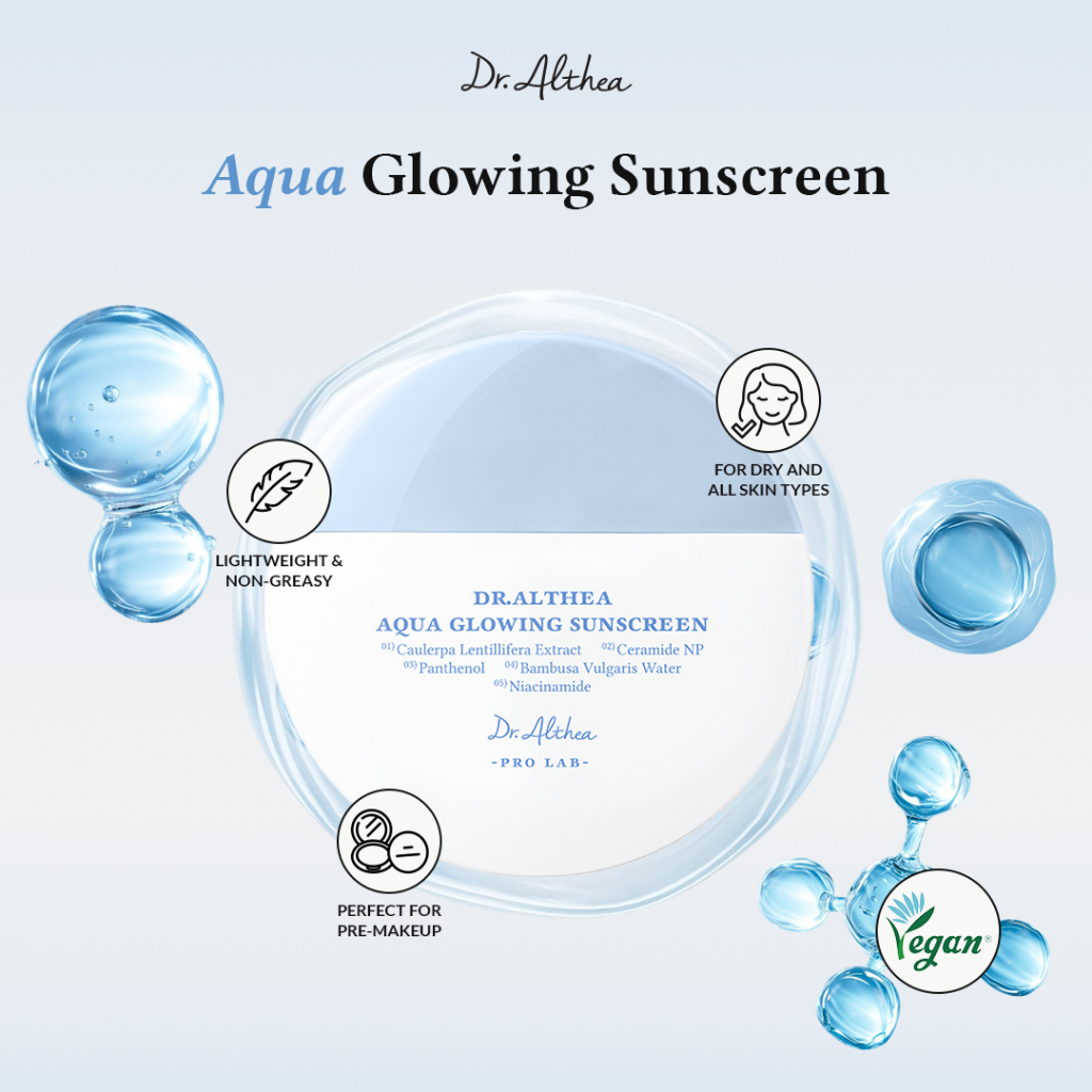 DR.ALTHEA Aqua Glowing Sunscreen 45ml