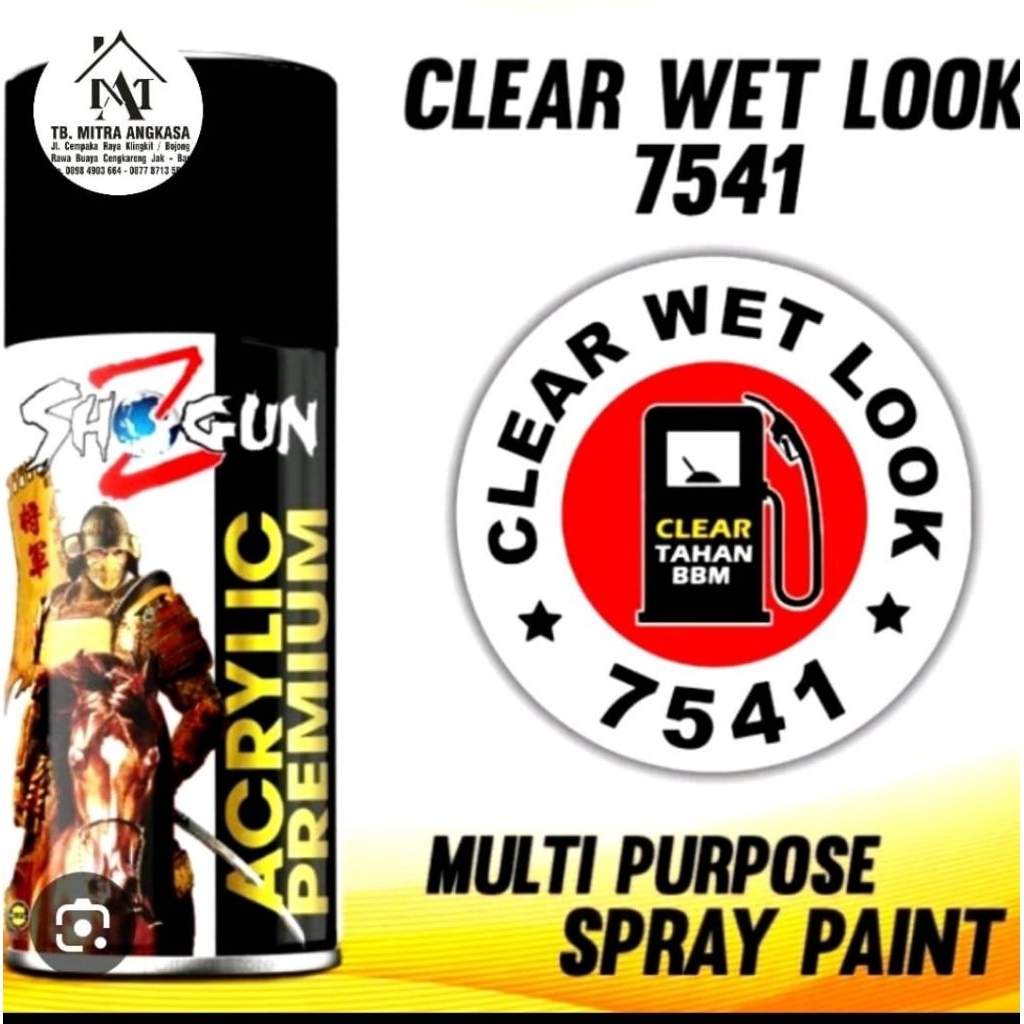 cat semprot merk shogun z 300cc