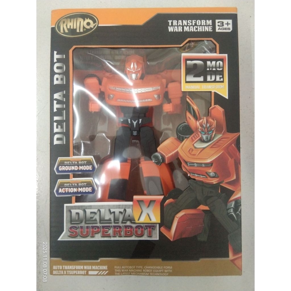 Robot Delta X Superbot Orange
