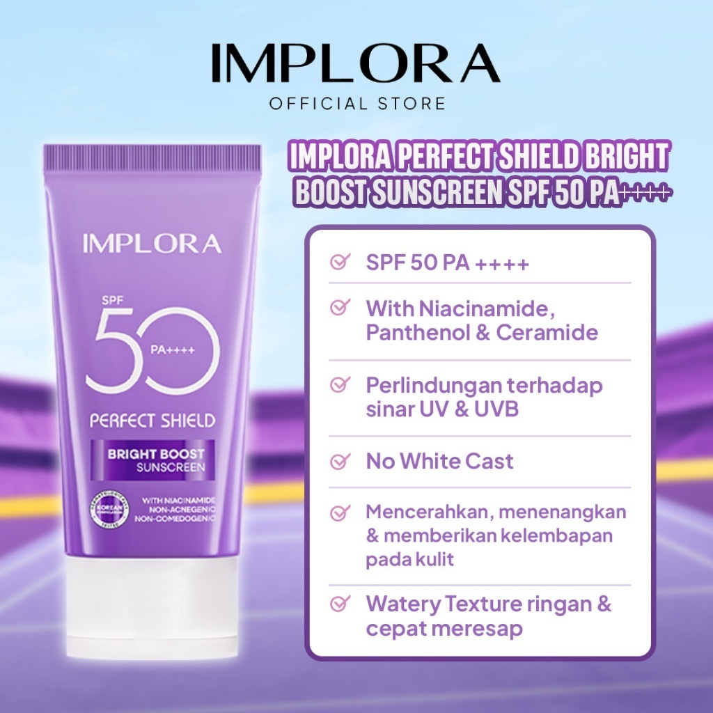 SUNCREEN IMPLORA 40+++ &  SPF 50+++