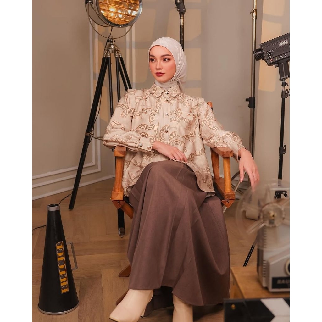 Zaskia Sungkar Jade Blouse