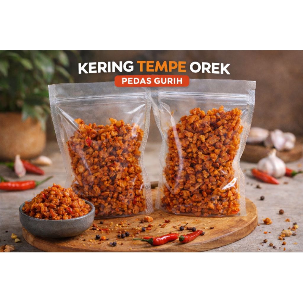Kering tempe/tempe orek 100g
