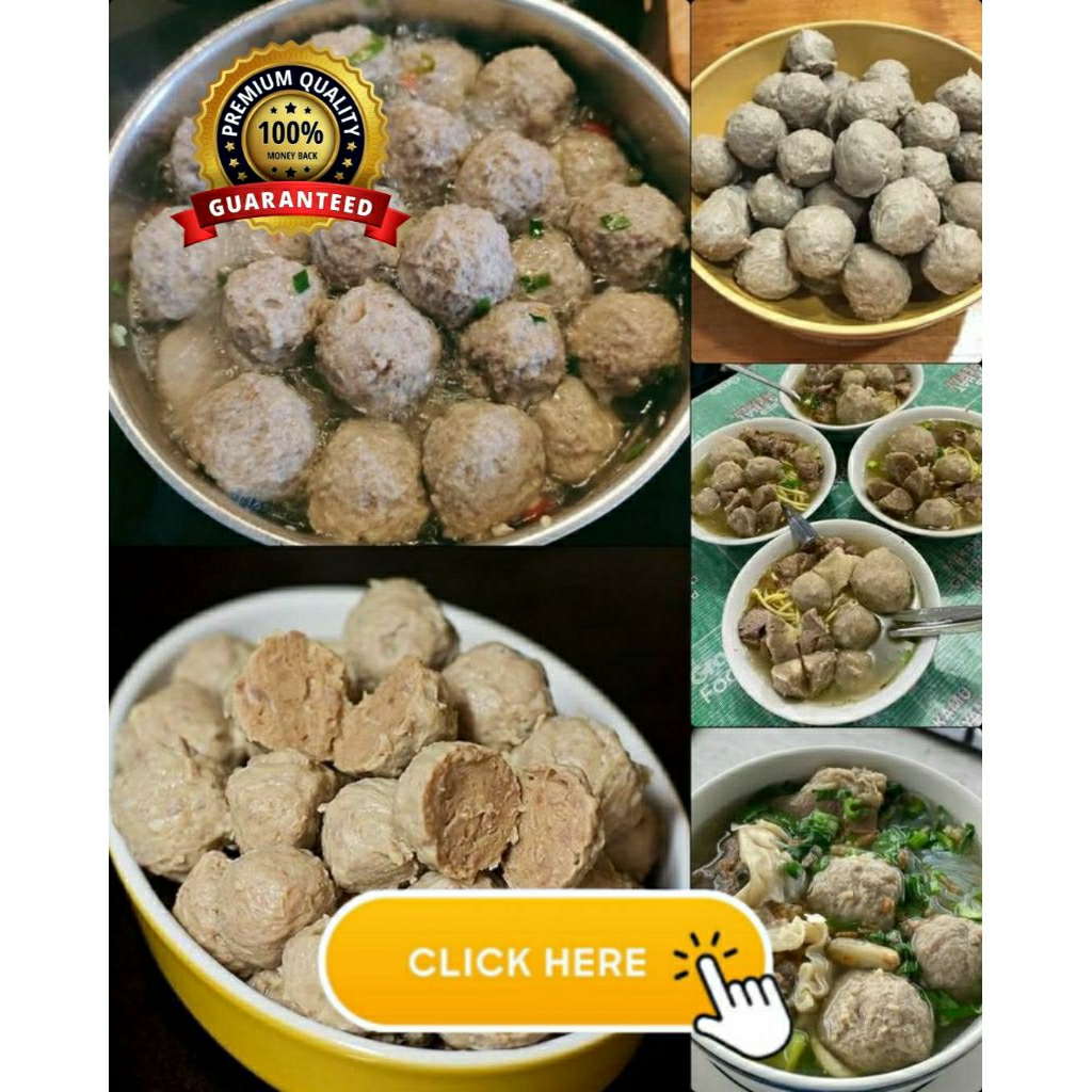 BAKSO SAPI DOMINAN DAGING 100% HALAL