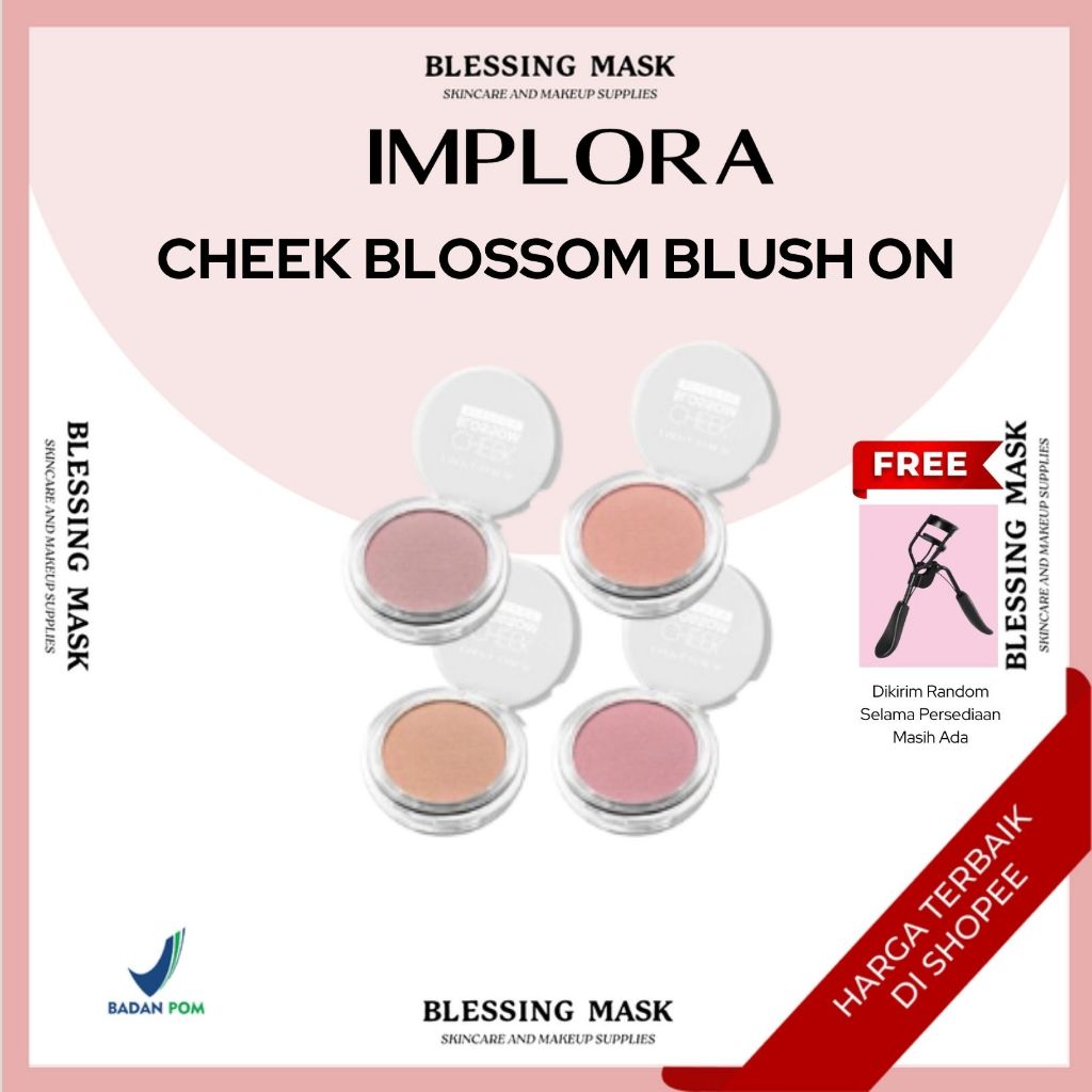 IMPLORA Cheek Blossom Blush On 3.5gr
