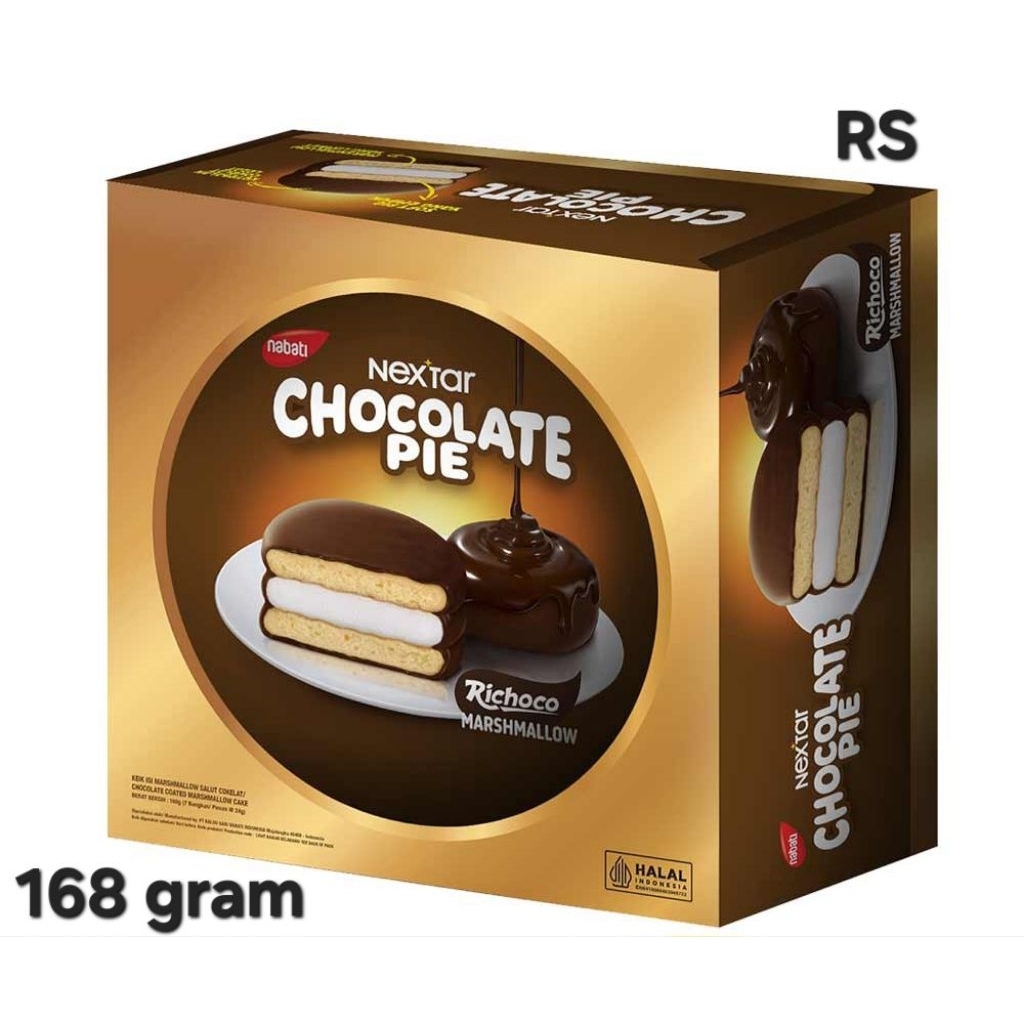 nextar chocolate pie 168g