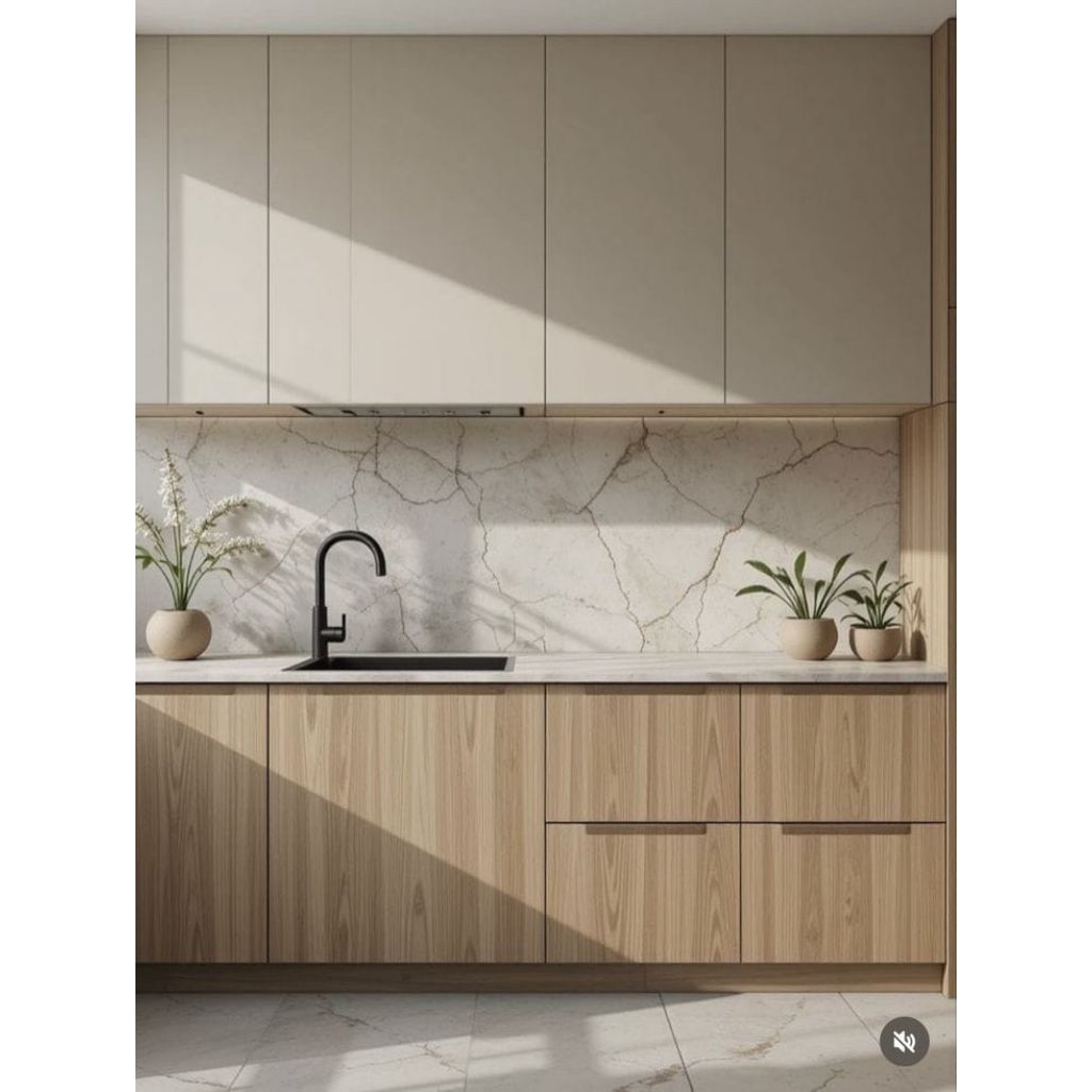 kaninet dapur atas bawah