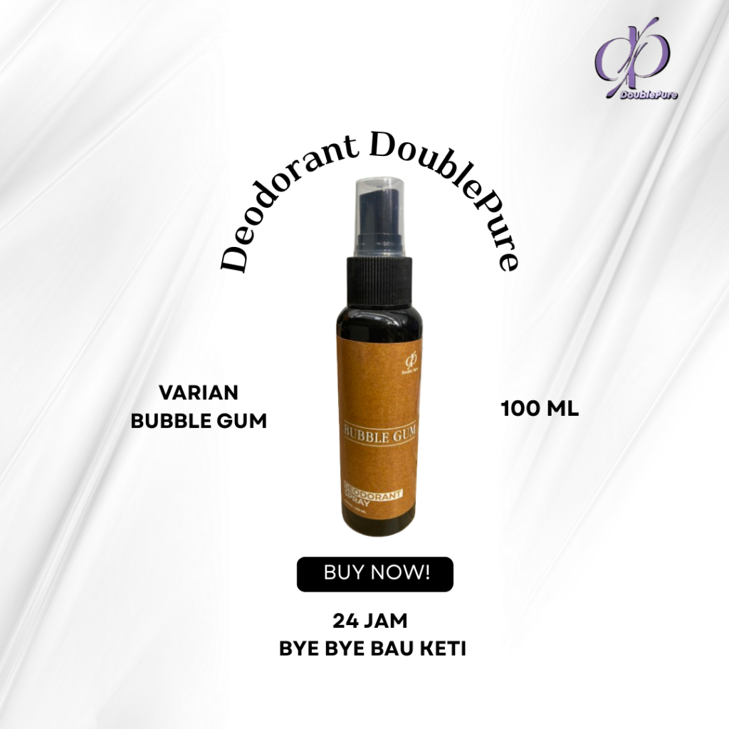 Deodorant Spray Doublepure Bubble Gum 100ml