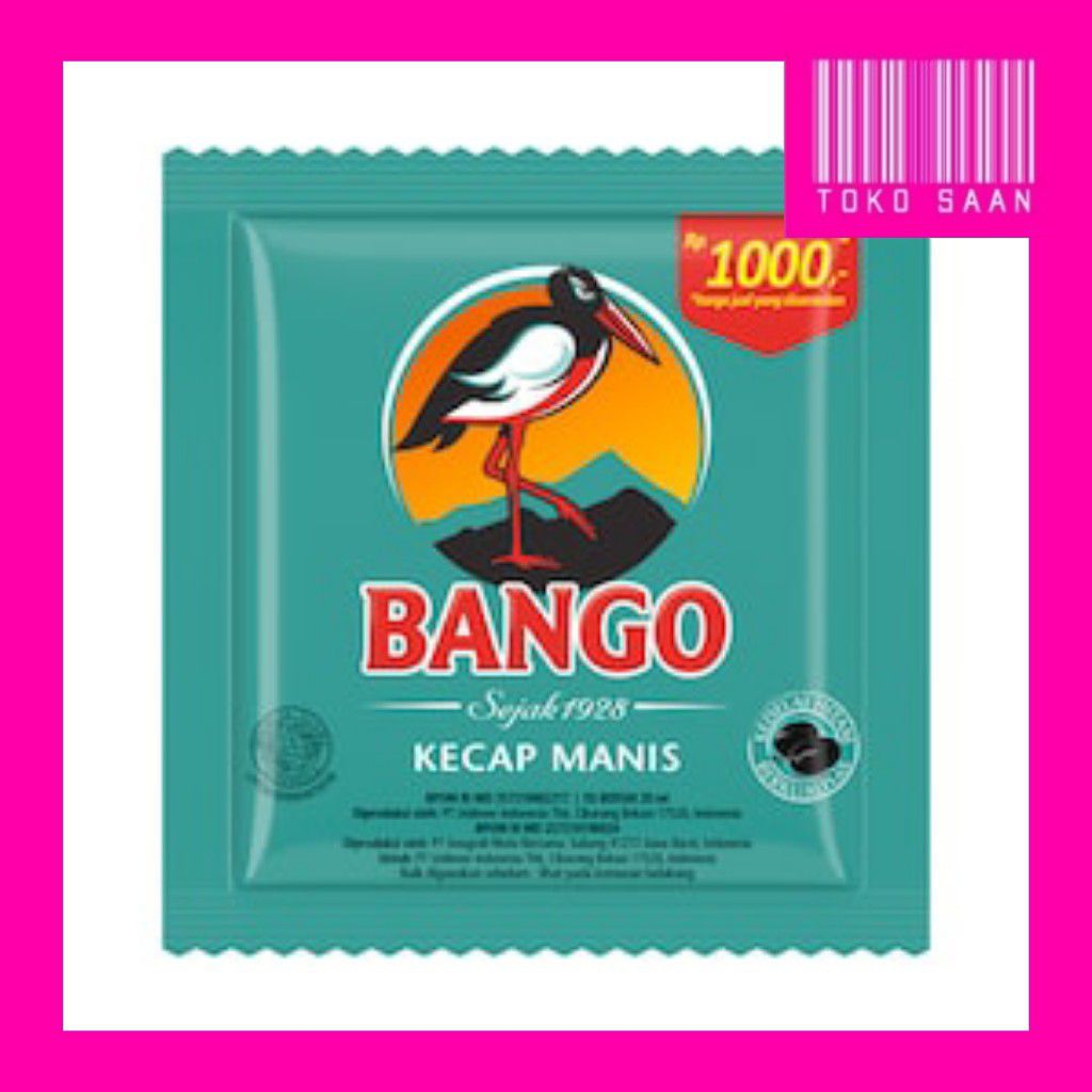 Kecap Bango 25 gr per 1 Sachet