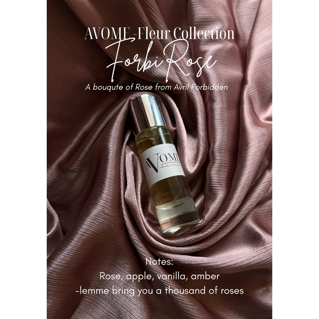 AVOME  -fleur collection “Forbie Rose”