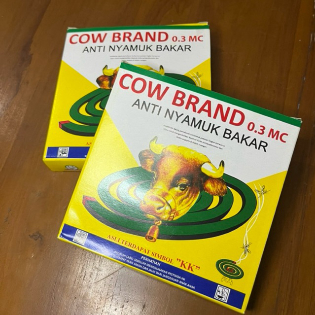 Obat nyamuk bakar cap sapi (isi 5)