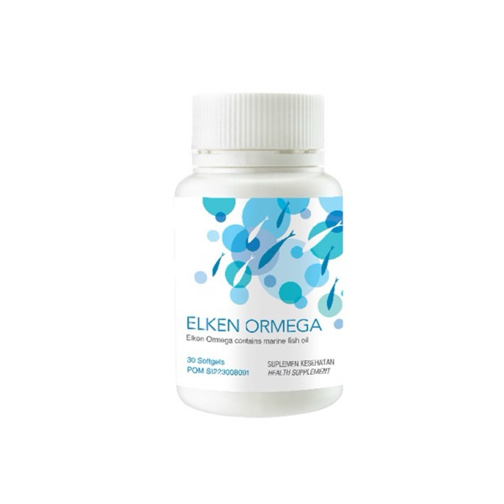 Elken Ormega 30 Softgels Minyak Ikan Premium