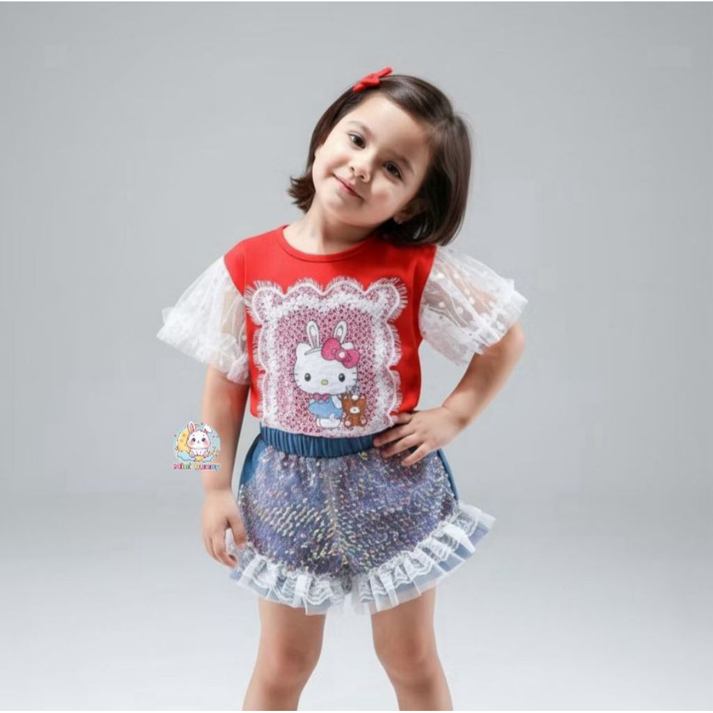 Mini bunny - Hello Kitty Lace Set