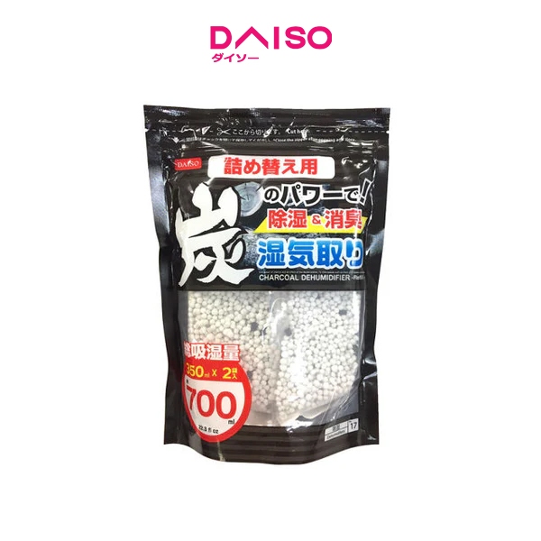 Daiso charcoal dehumidification refilling