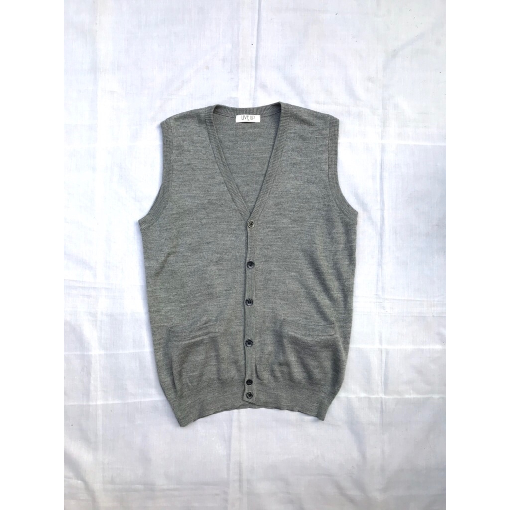 Level Up Button Knit Vest - Unisex