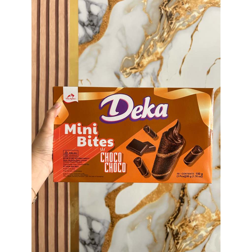 DEKA mini bites choco wafer