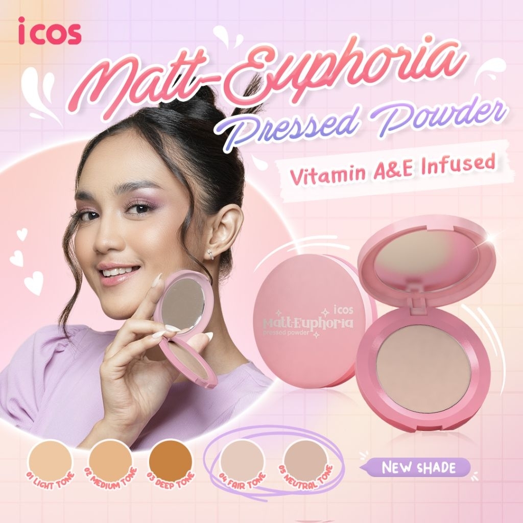 ICOS MATT-EUPHORIA PRESSED POWDER