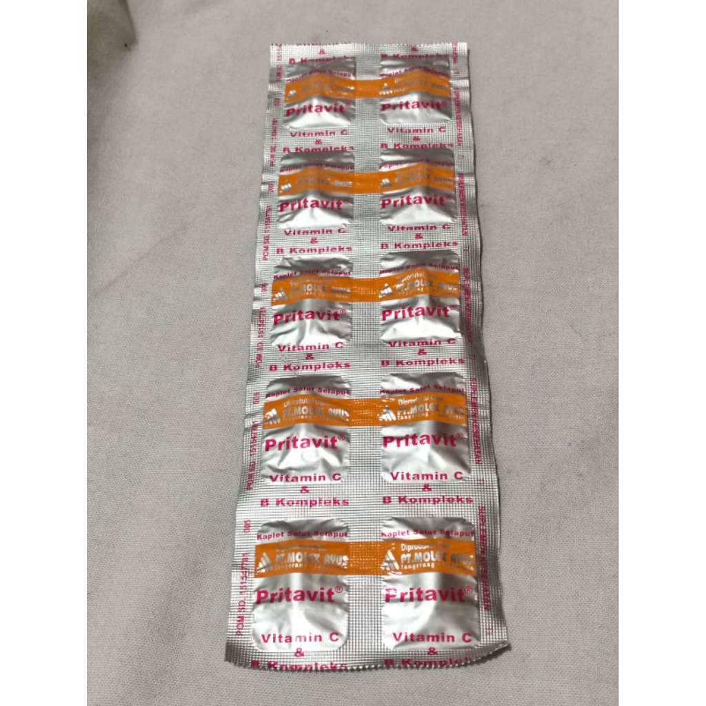 pritavit strip 10 tablet