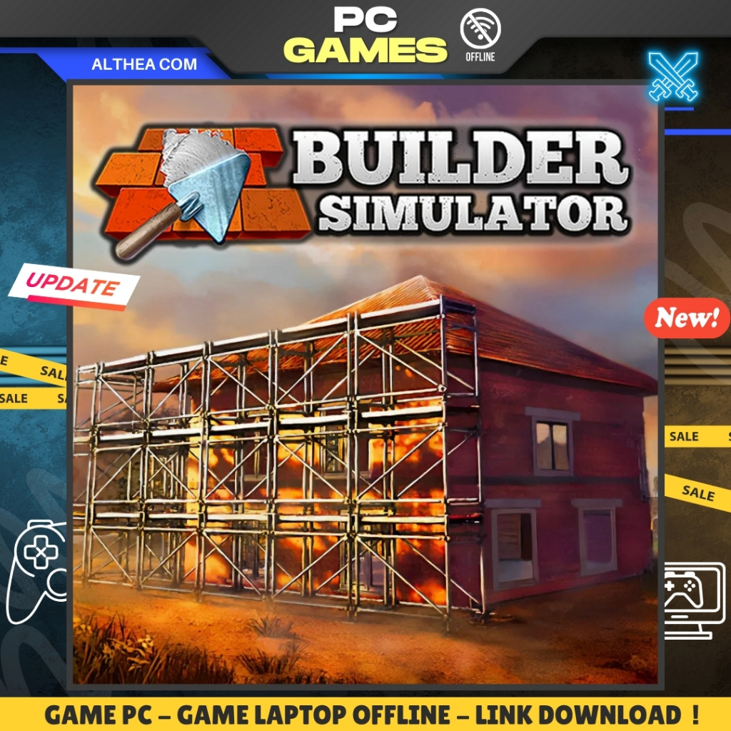 BUILDER SIMULATOR - SIMULATION - FIRST-PERSON - BUILDING - GAME PC / LAPTOP - OFFLINE
