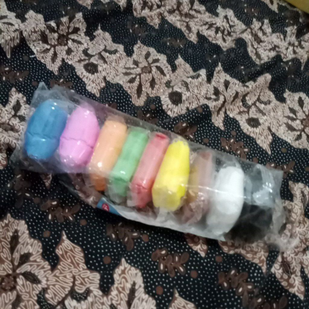 clay satu pack 12 warna