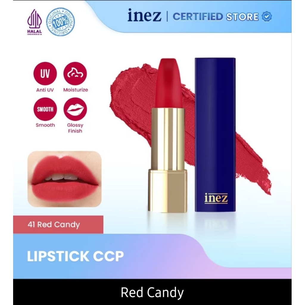 INEZ LIPSTICK CCP - RED CANDY 41