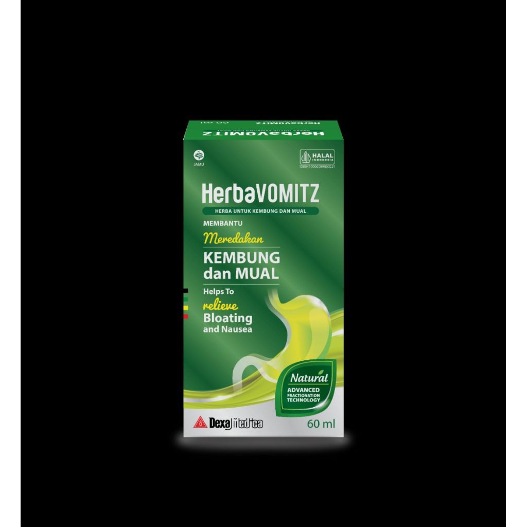 sirup mual kembung (herbavomits)
