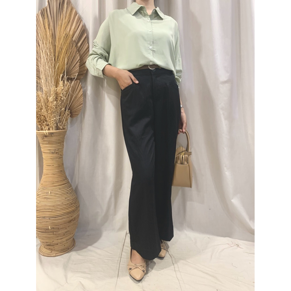 Blus Soft Ktn Tpj Wanita By Zoe Basic