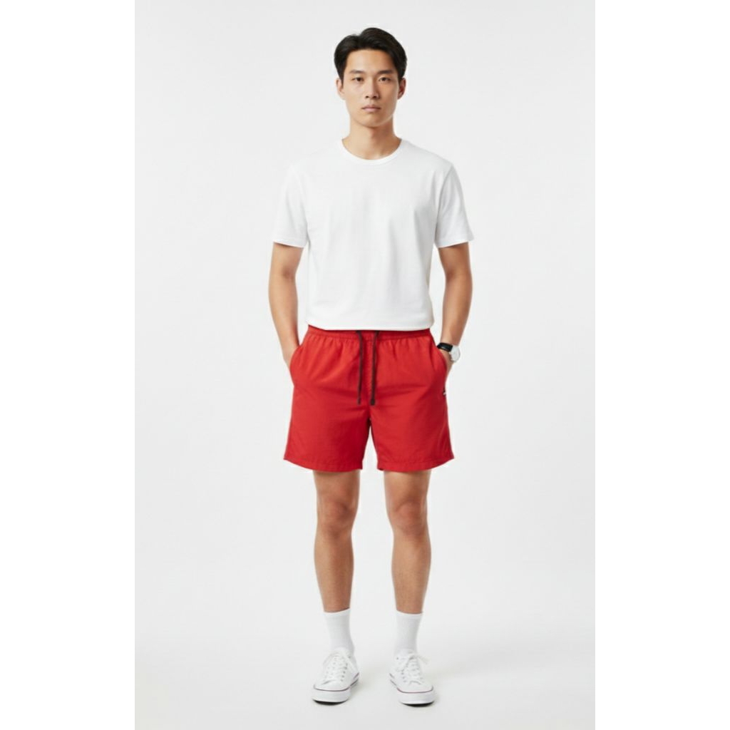 LOGUZZA celana pendek/ boardshort/shortpants  nylon Polyester crinkle