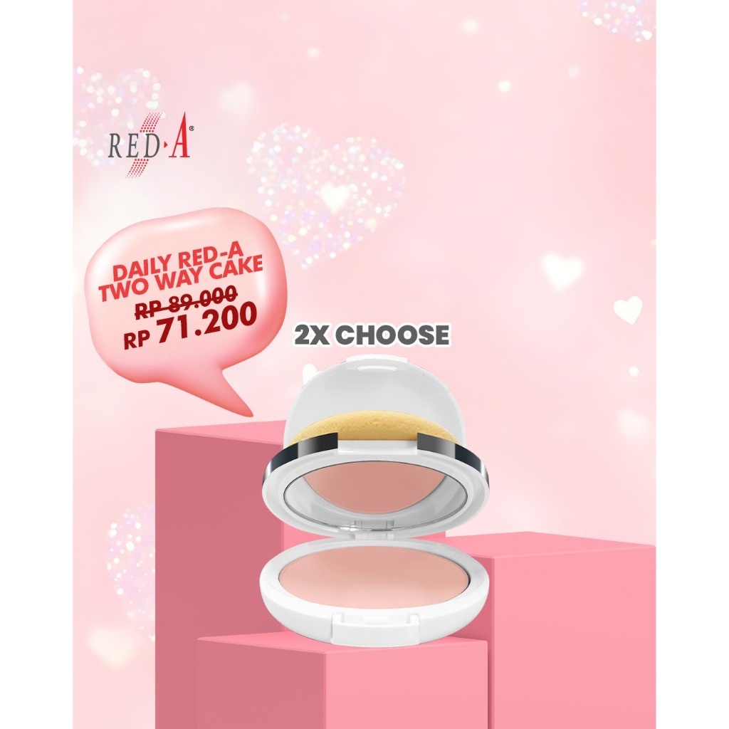 Paket 2 Red-A Two Way Cake