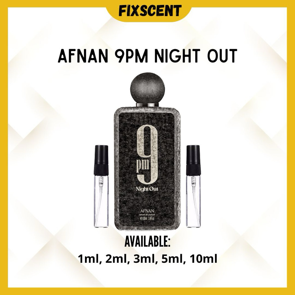 |DECANT| AFNAN 9PM NIGHT OUT