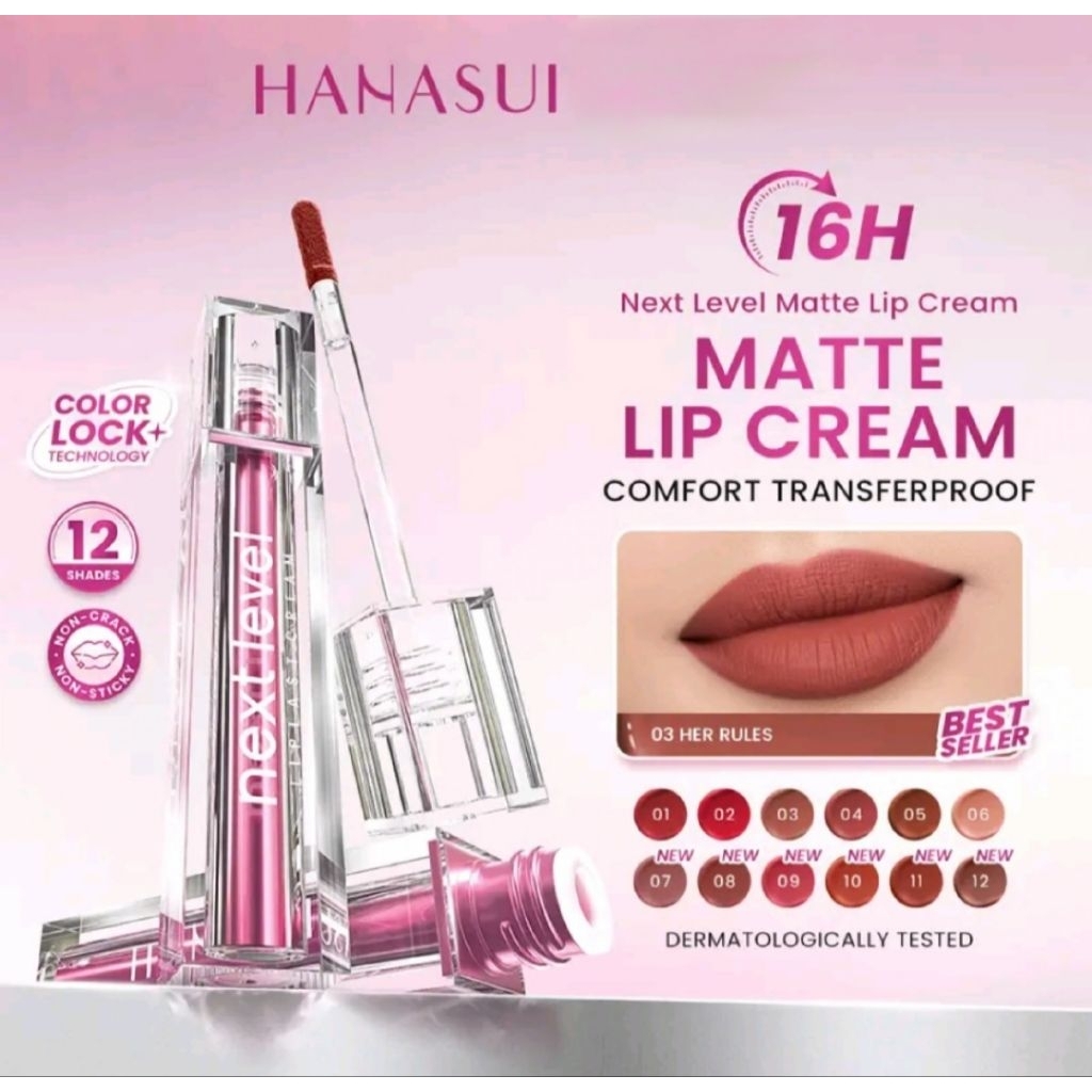 Hanasui Next Level Liplast Cream