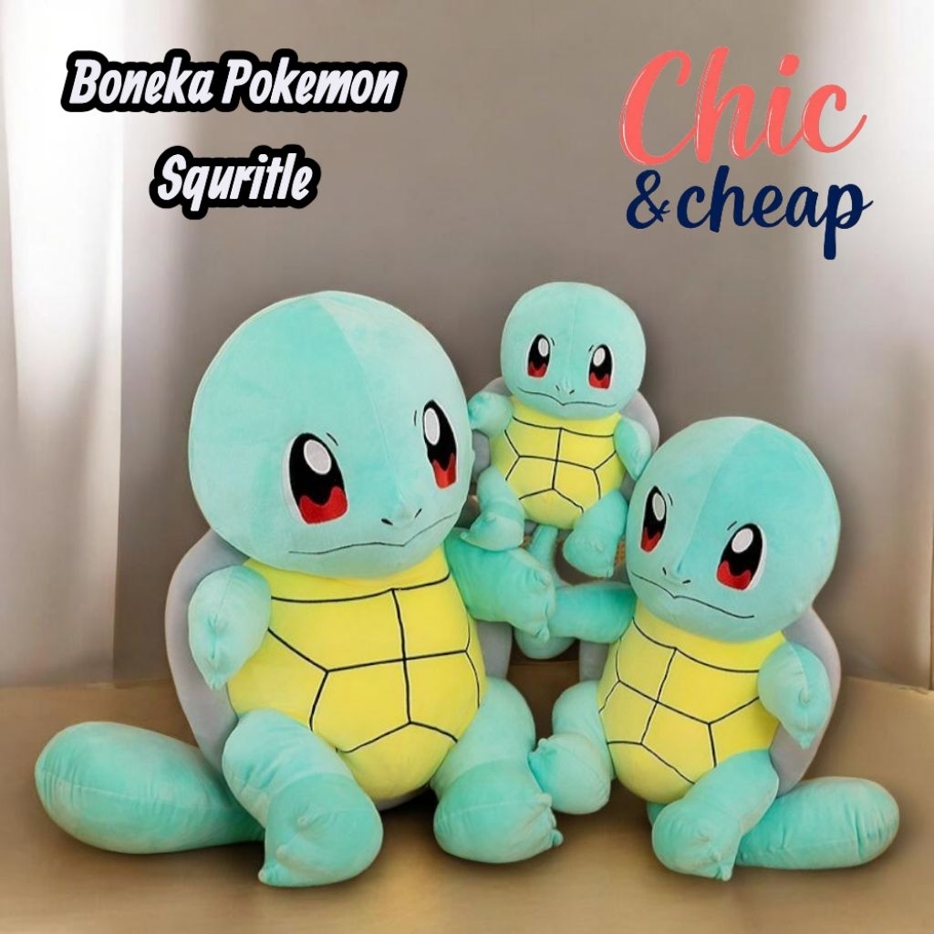 CnC Boneka Pokemon Squritle Premium