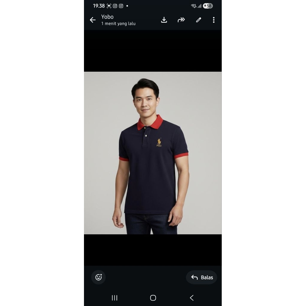 Kaos POLO kerah premium