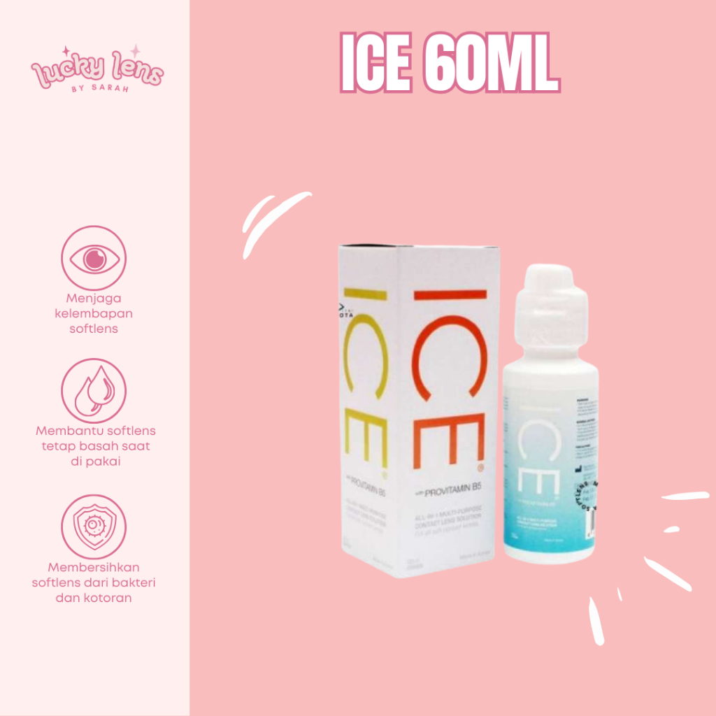 (COD) ICE Cairan Softlens ICE Multi Purpose Solution 60ml