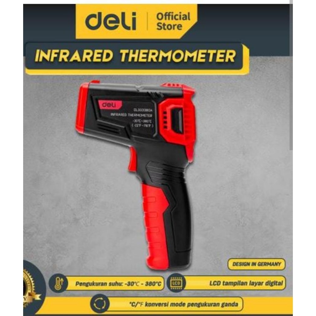 Termometer Infared Deli Populer Terlaris