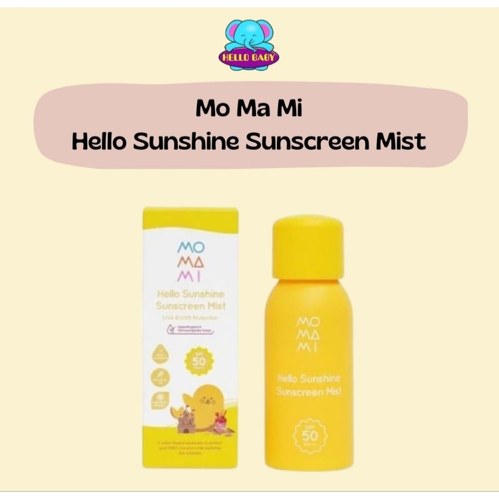 MOMAMI Hello Sunshine Sunscreen Mist