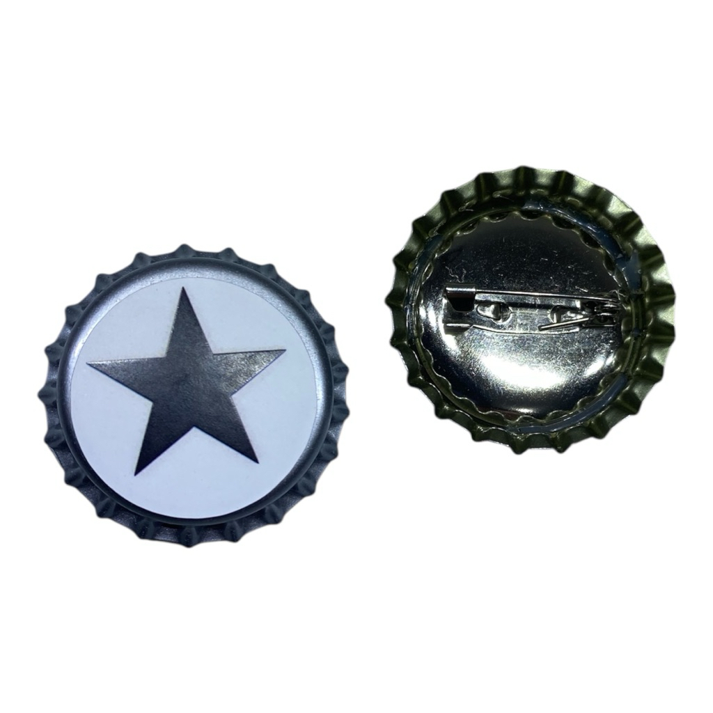 STAR CAP BOTTLE PIN SKENA KALCER