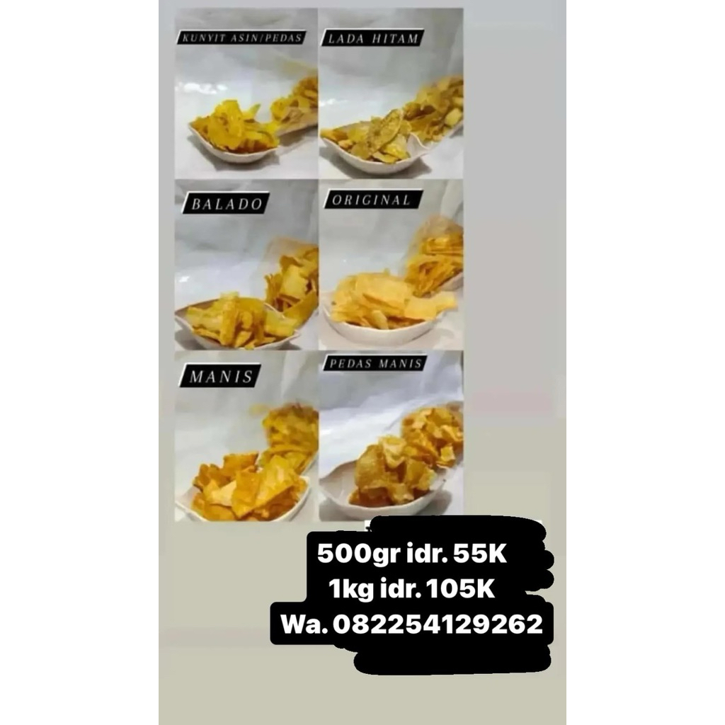 kripik khas pinoh