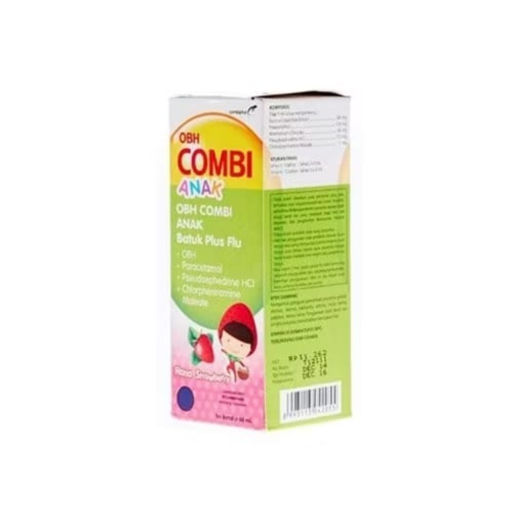 OBH COMBI ANAK STRAWBERRY 60 ML