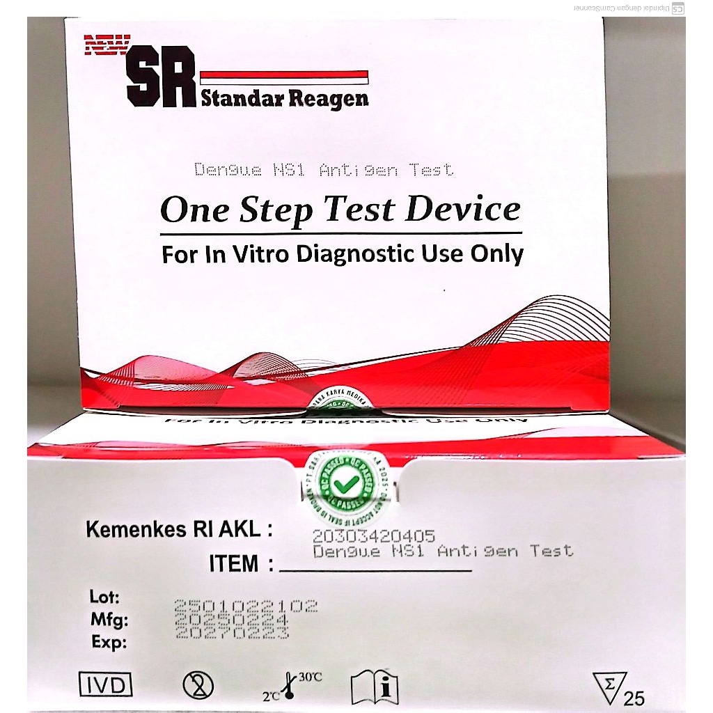 test DenGue Ns1 Antigen Devise Sr