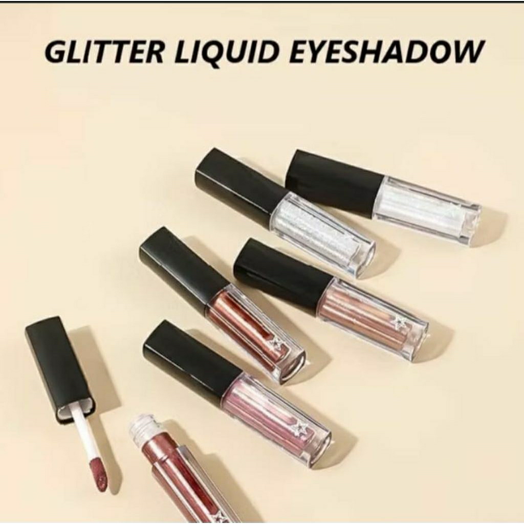 LIQUID EYESHADOW GLITTER WATERPROOF SHIMMER