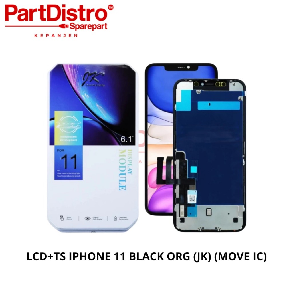 LCD+TS IPH 11 BLACK (JK) (MOVE IC)